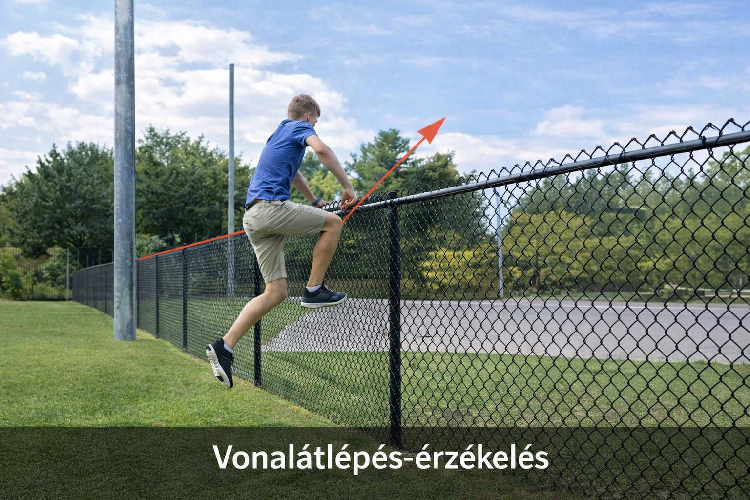 Vonalátlépés érzékelés